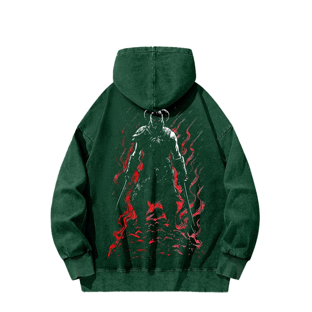 The Elder Scrolls Unisex Washed Hoodie 2601015710