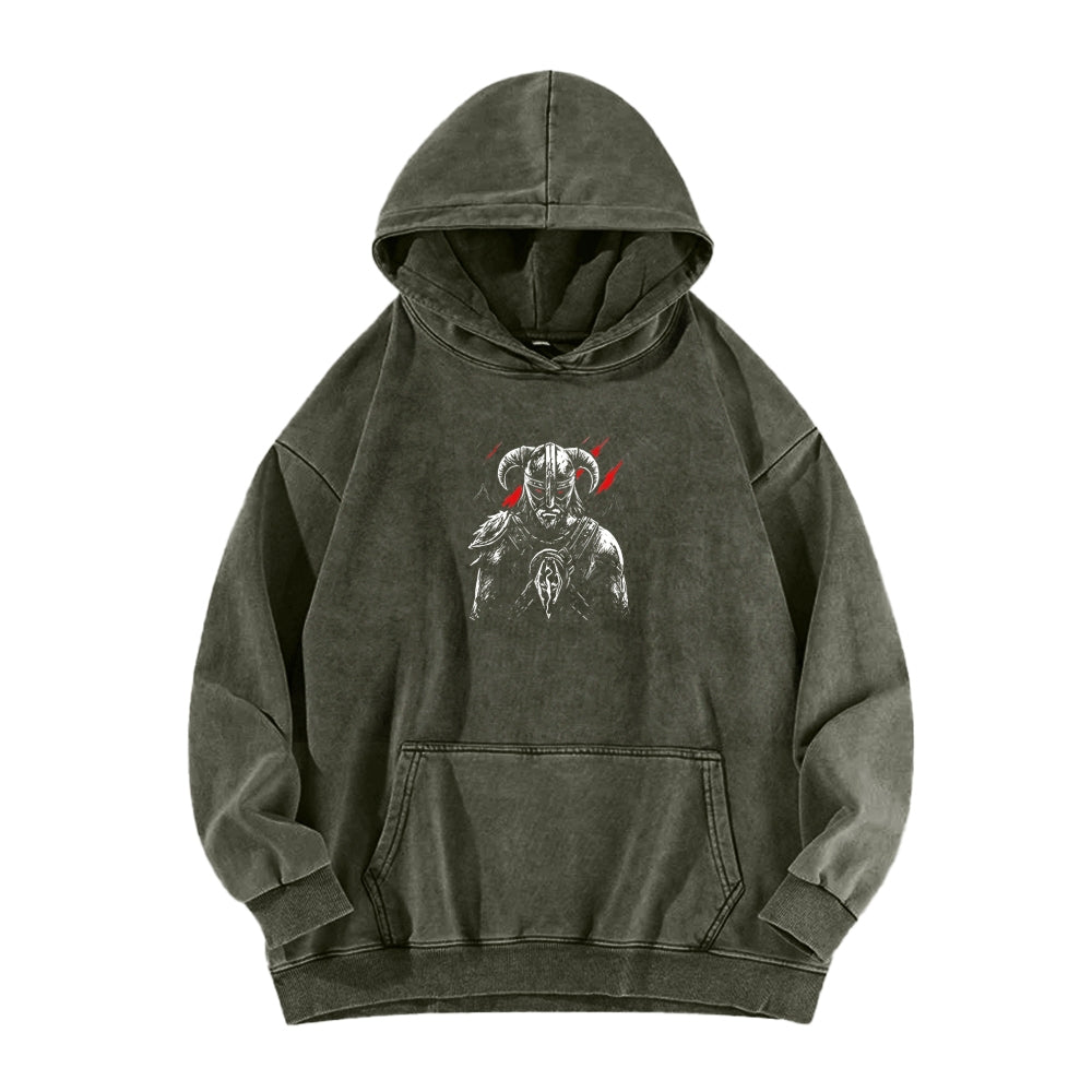 The Elder Scrolls Unisex Washed Hoodie 2601015710