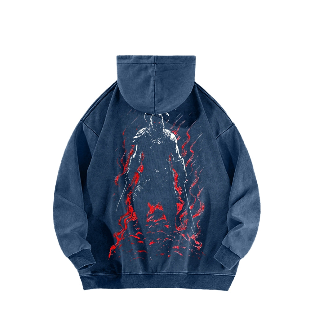 The Elder Scrolls Unisex Washed Hoodie 2601015710