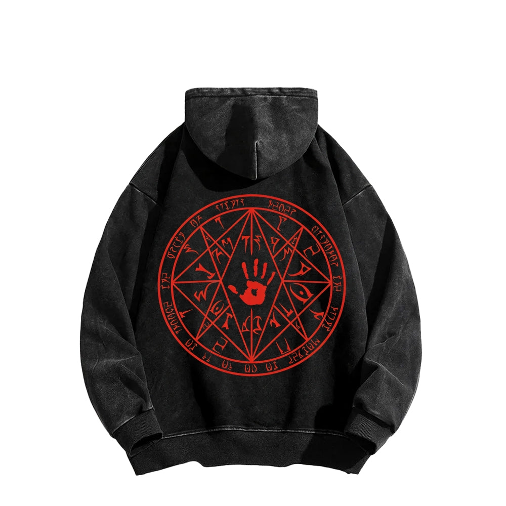 The Elder Scrolls Unisex Washed Hoodie 2601015712