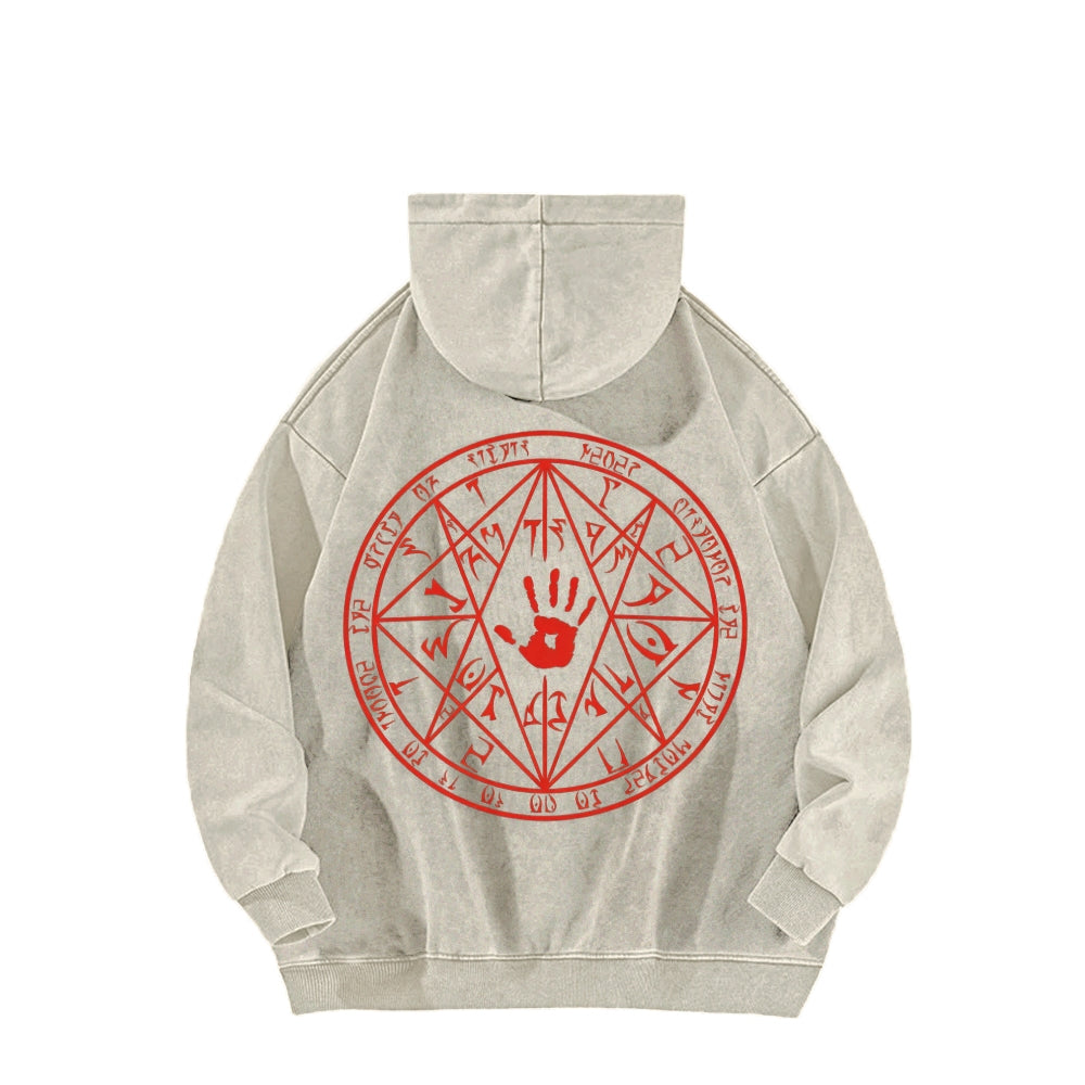 The Elder Scrolls Unisex Washed Hoodie 2601015712