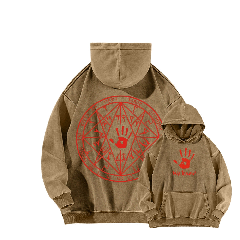 The Elder Scrolls Unisex Washed Hoodie 2601015712