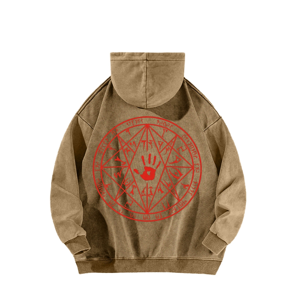 The Elder Scrolls Unisex Washed Hoodie 2601015712