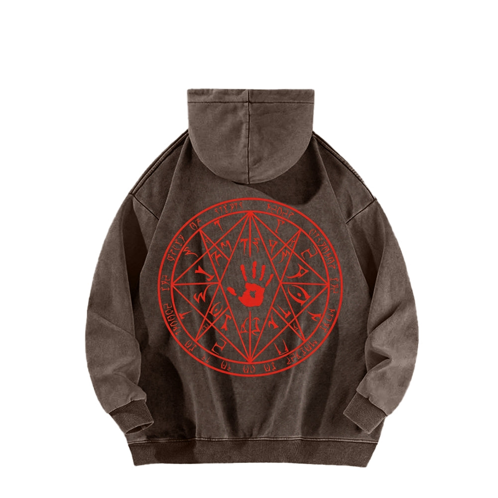 The Elder Scrolls Unisex Washed Hoodie 2601015712