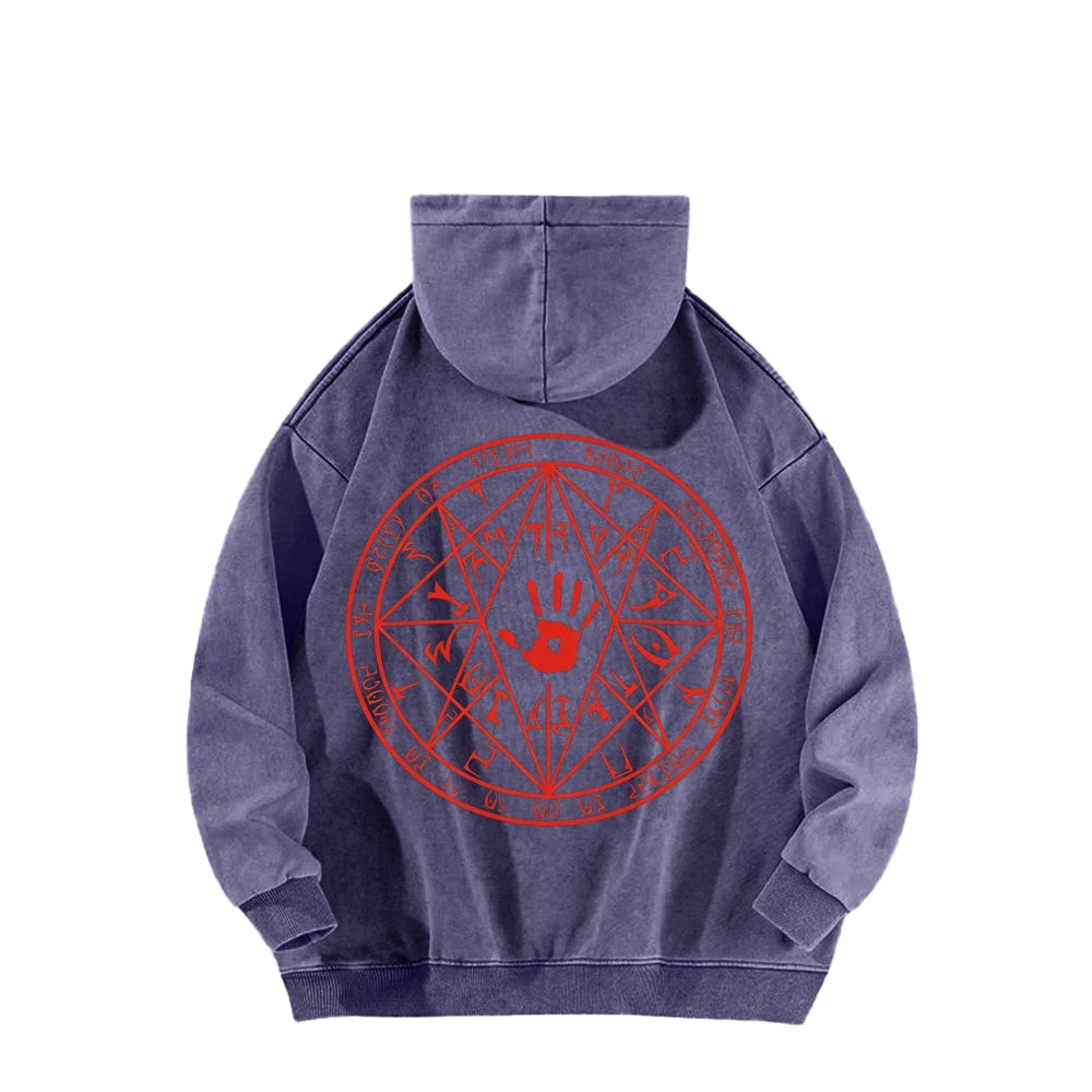 The Elder Scrolls Unisex Washed Hoodie 2601015712