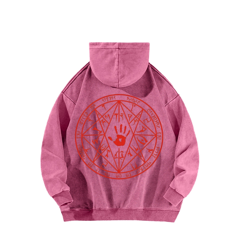 The Elder Scrolls Unisex Washed Hoodie 2601015712