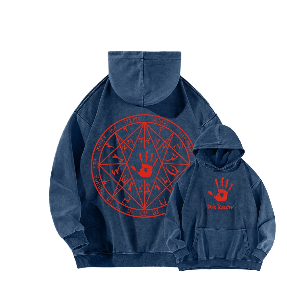 The Elder Scrolls Unisex Washed Hoodie 2601015712