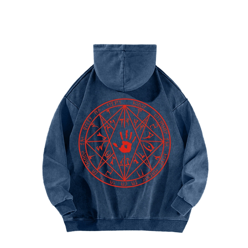 The Elder Scrolls Unisex Washed Hoodie 2601015712