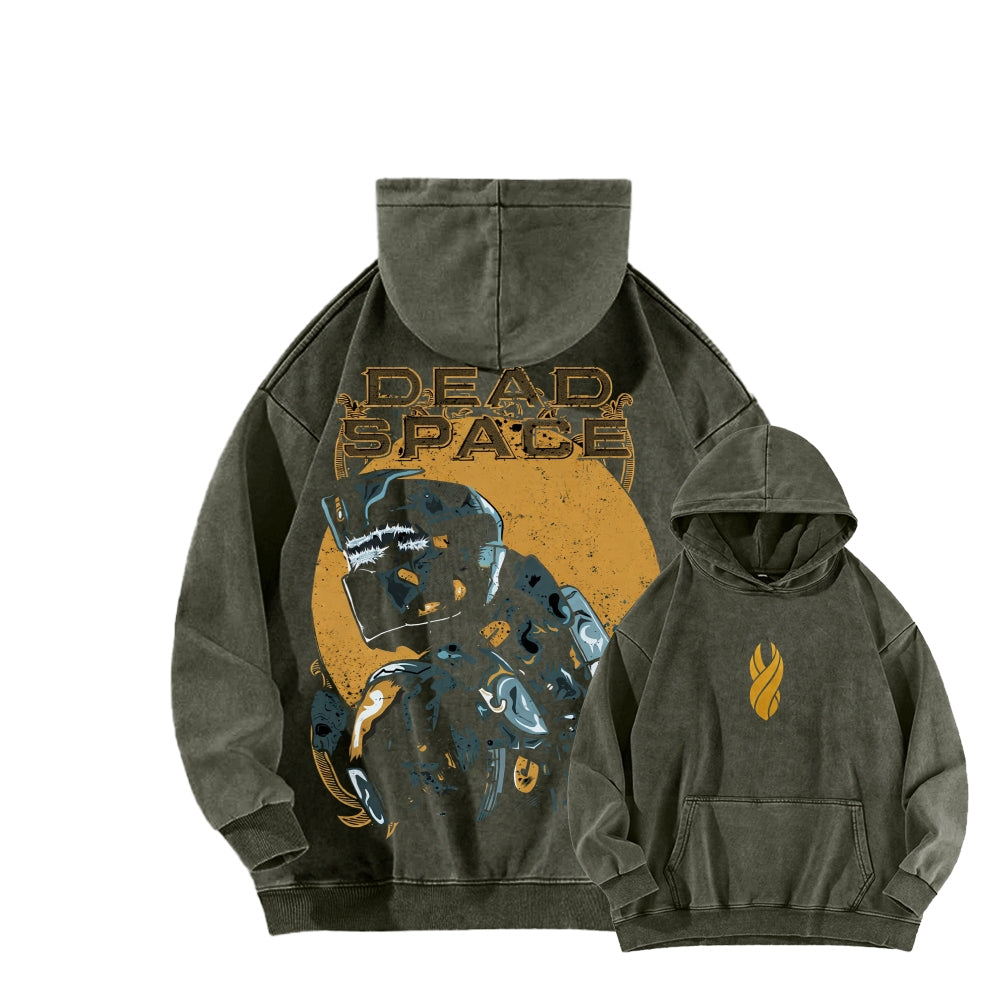 Dead Space Unisex Washed Hoodie 2601015718