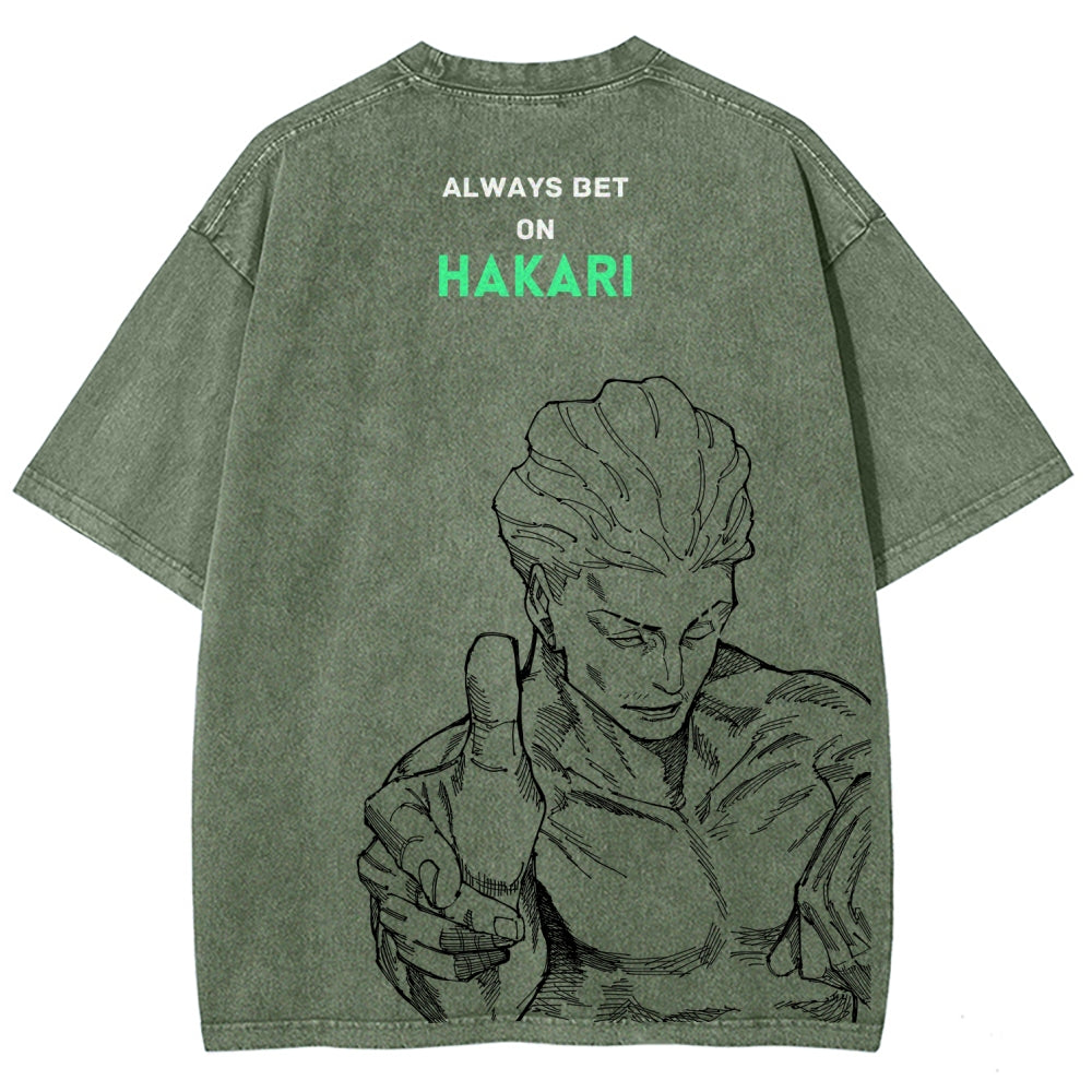 Jujutsu Kaisen Unisex Fit Washed T-Shirt 2601016135