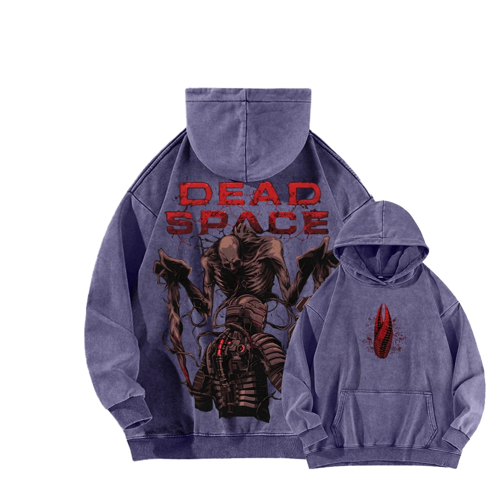 Dead Space Unisex Washed Hoodie 2601016185