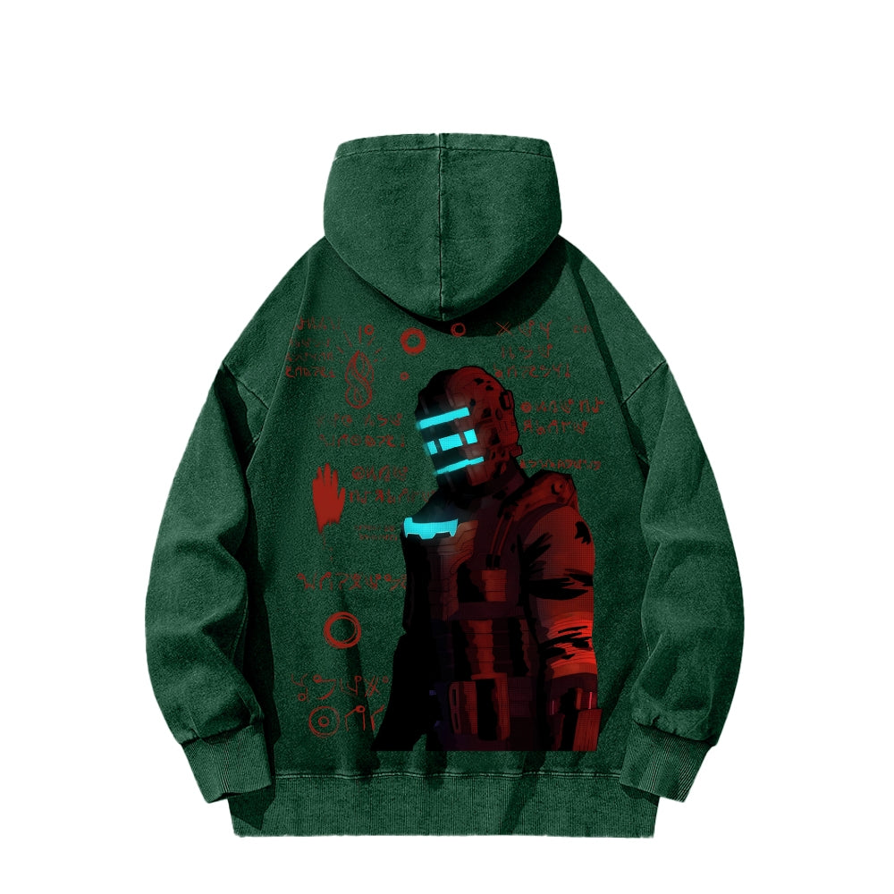 Dead Space Unisex Washed Hoodie 2601016197