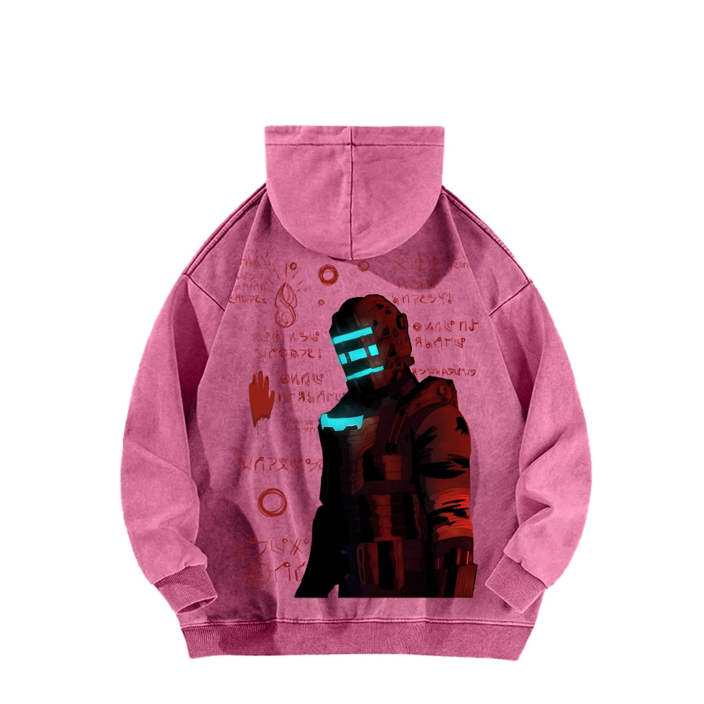 Dead Space Unisex Washed Hoodie 2601016197