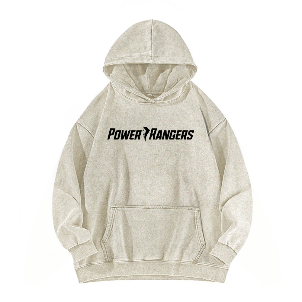 Power Rangers Unisex Washed Hoodie 2601017219