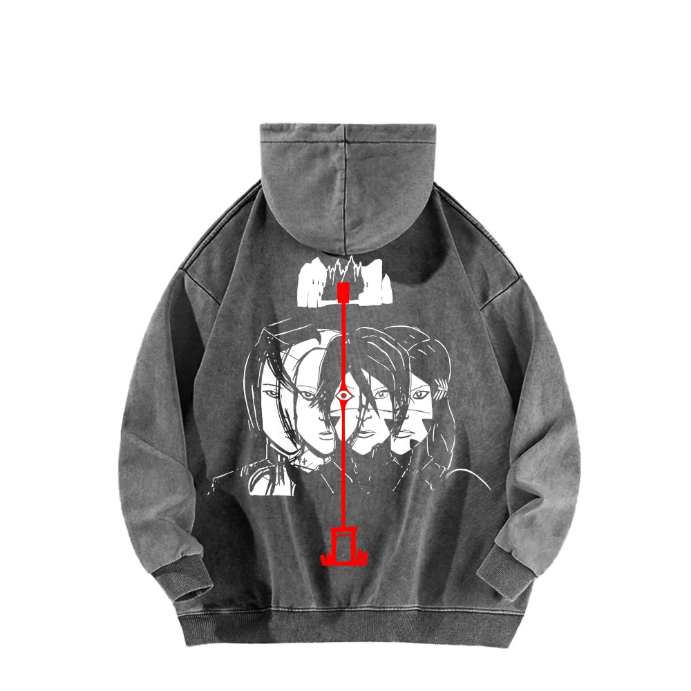 signalis Unisex Washed Hoodie 2601017229