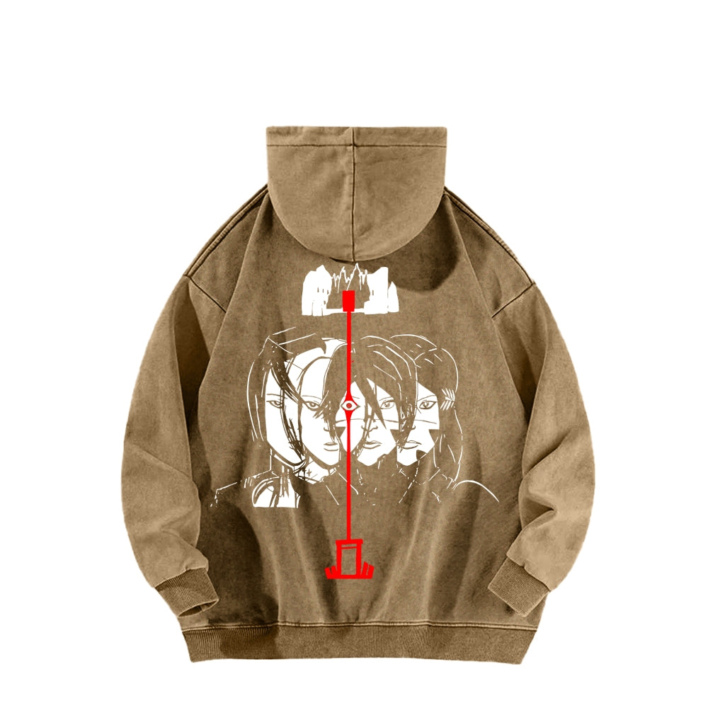 signalis Unisex Washed Hoodie 2601017229