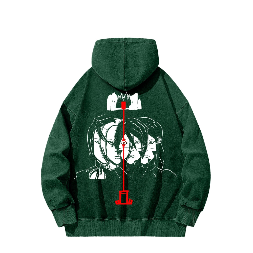 signalis Unisex Washed Hoodie 2601017229