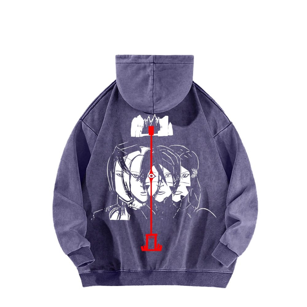 signalis Unisex Washed Hoodie 2601017229