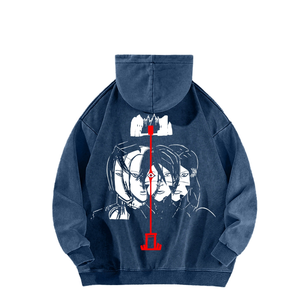 signalis Unisex Washed Hoodie 2601017229