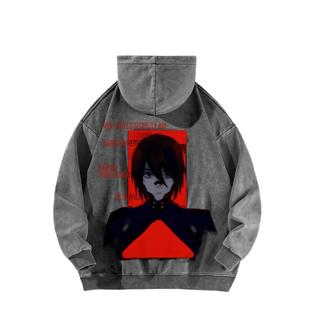 signalis Unisex Washed Hoodie 2601017245