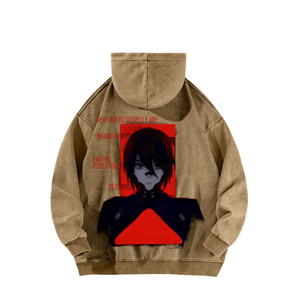 signalis Unisex Washed Hoodie 2601017245