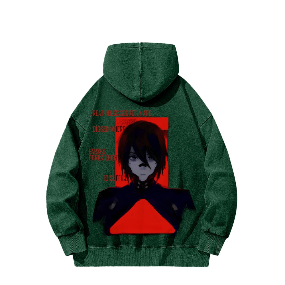 signalis Unisex Washed Hoodie 2601017245