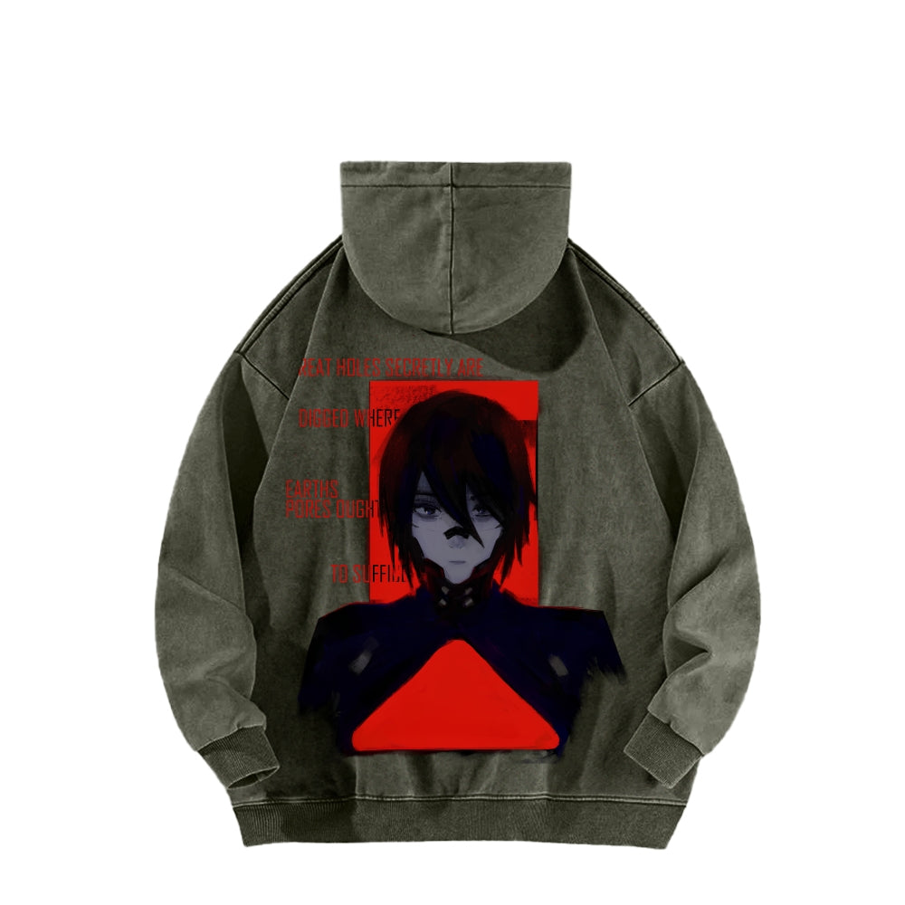 signalis Unisex Washed Hoodie 2601017245