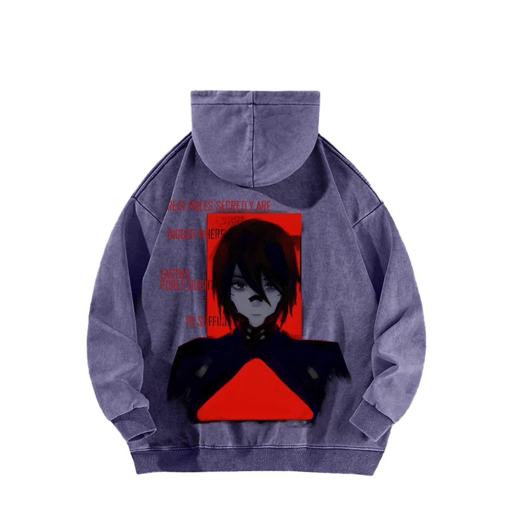 signalis Unisex Washed Hoodie 2601017245