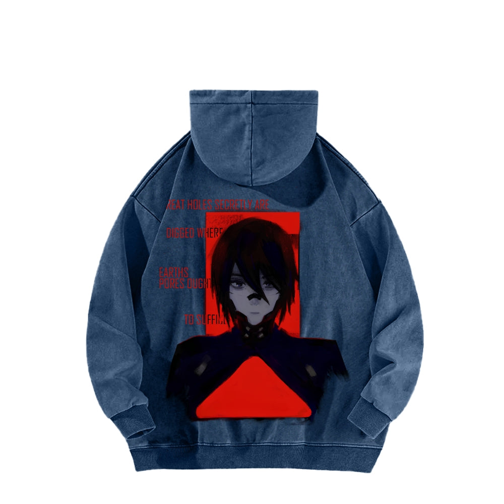 signalis Unisex Washed Hoodie 2601017245
