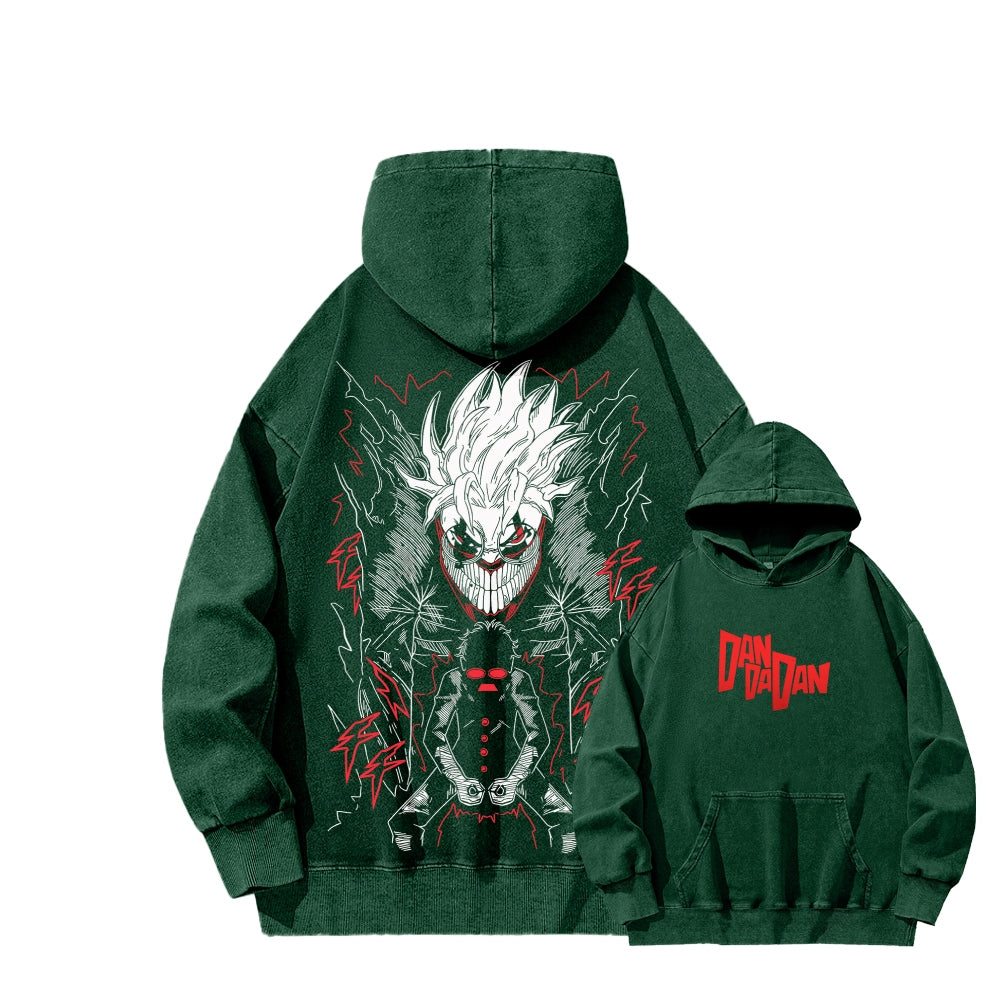 Dandadan Unisex Washed Hoodie 2601017450