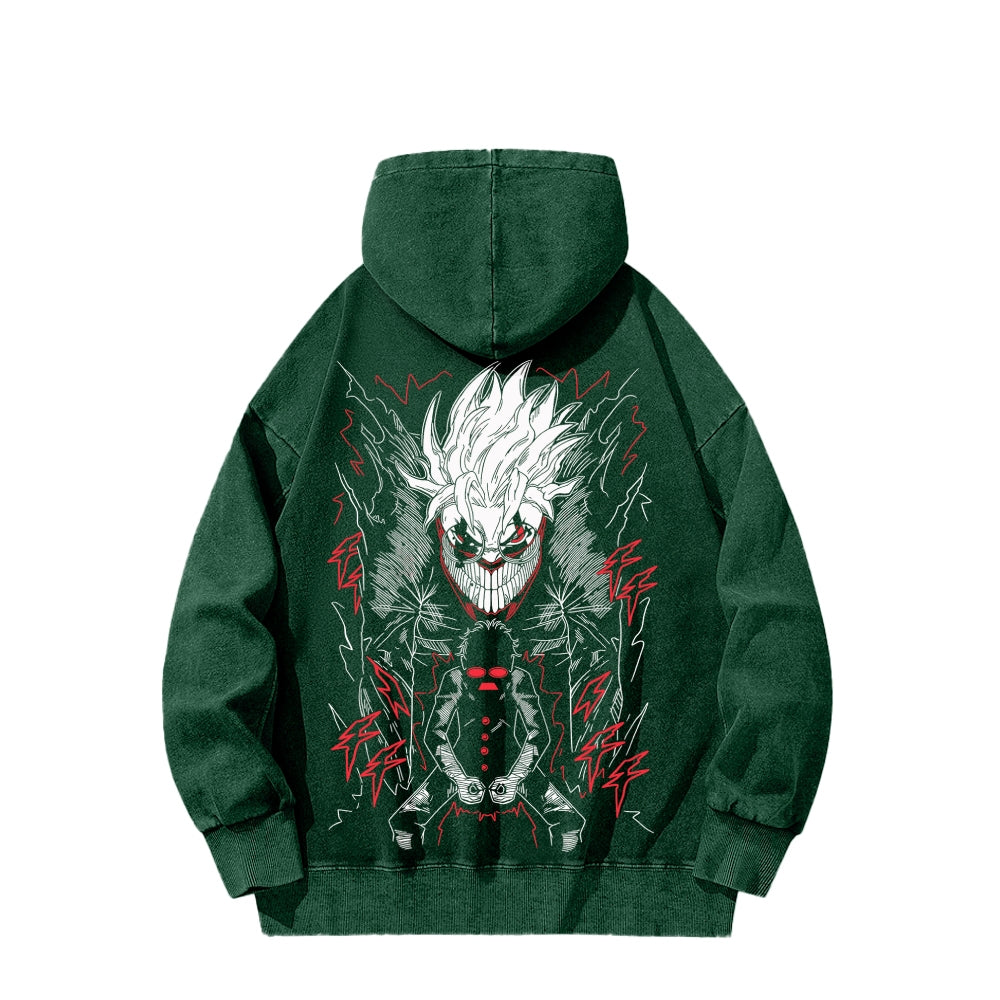 Dandadan Unisex Washed Hoodie 2601017450