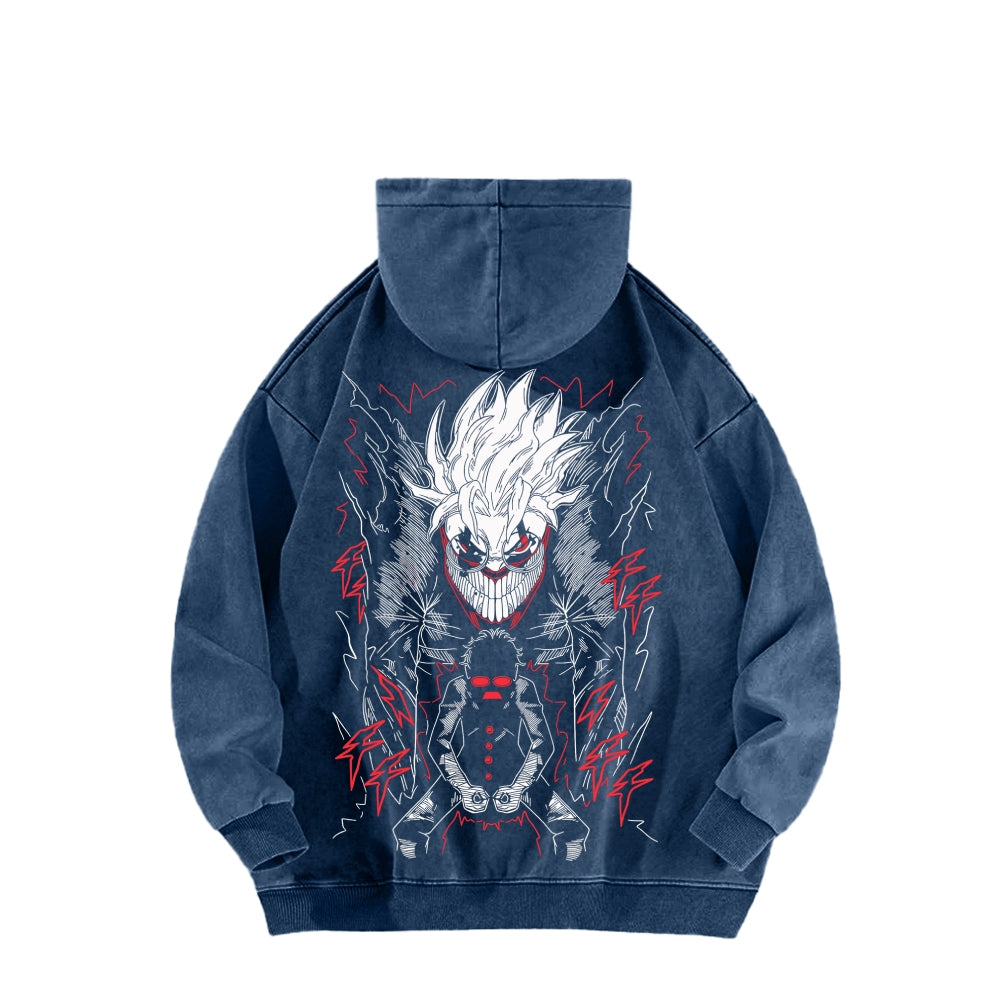 Dandadan Unisex Washed Hoodie 2601017450