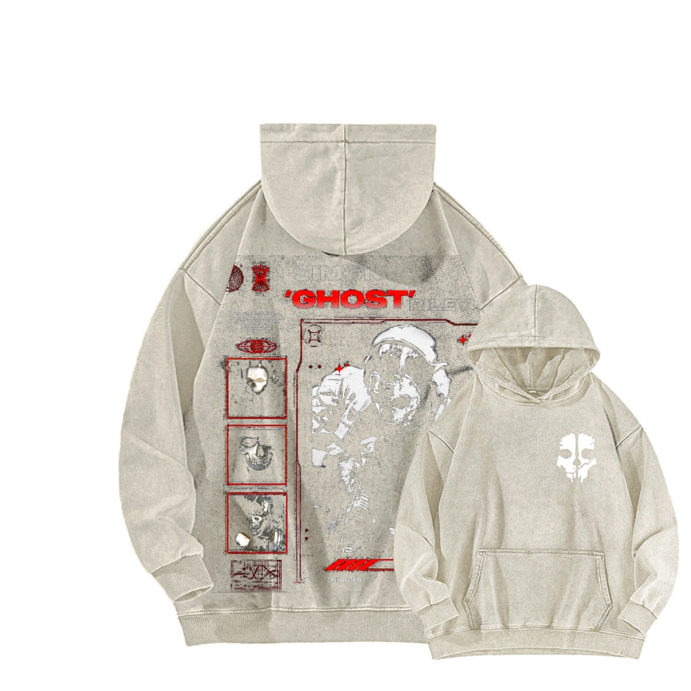 call of duty Unisex Washed Hoodie 2601017856