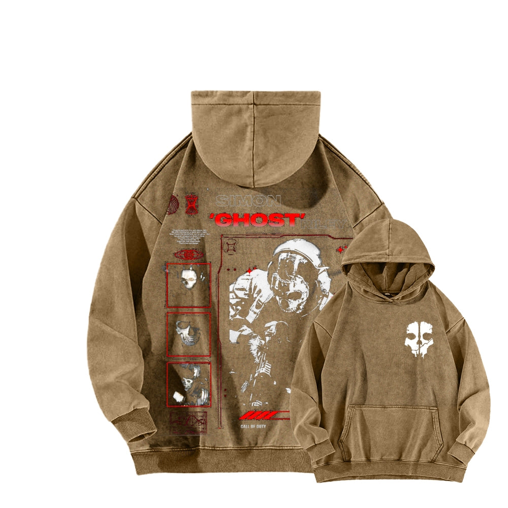 call of duty Unisex Washed Hoodie 2601017856