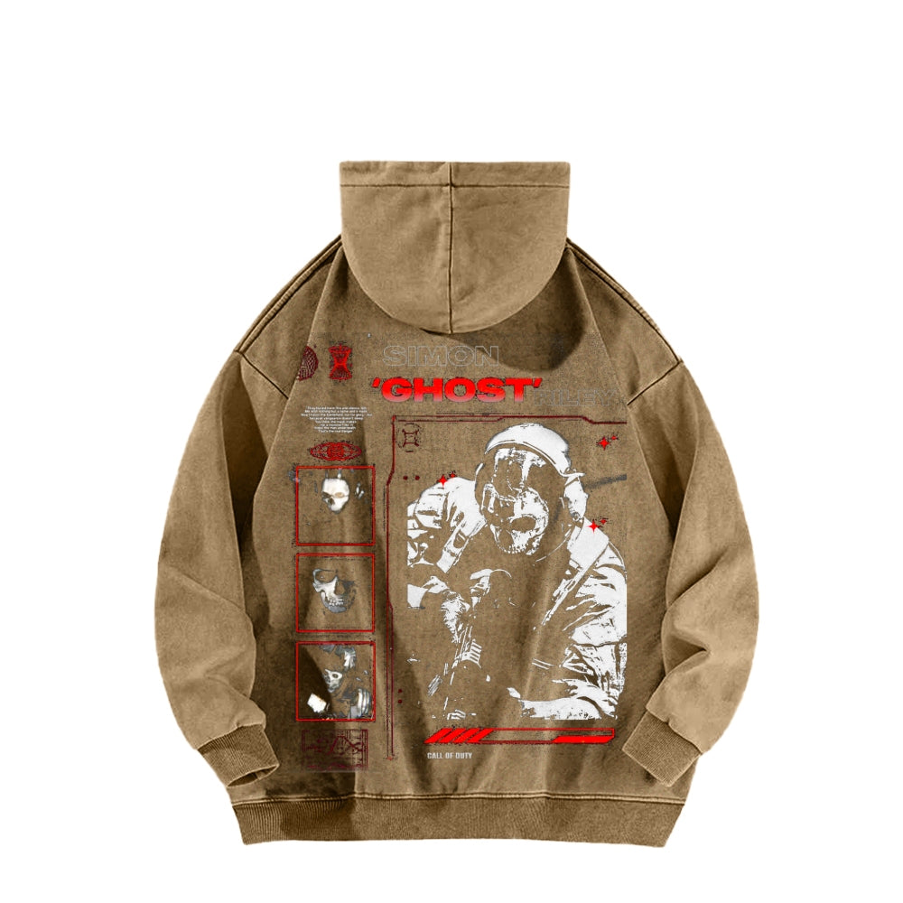 call of duty Unisex Washed Hoodie 2601017856