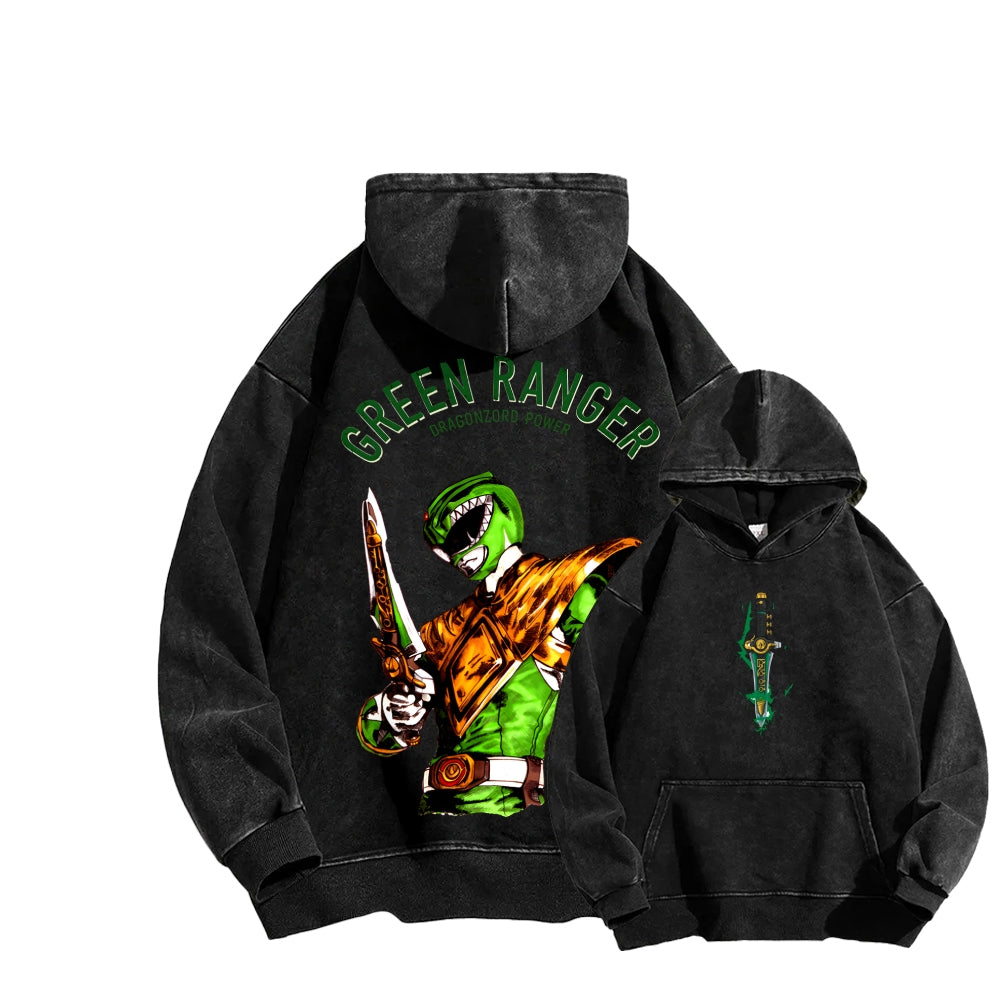 Power Rangers Unisex Washed Hoodie 2601018026