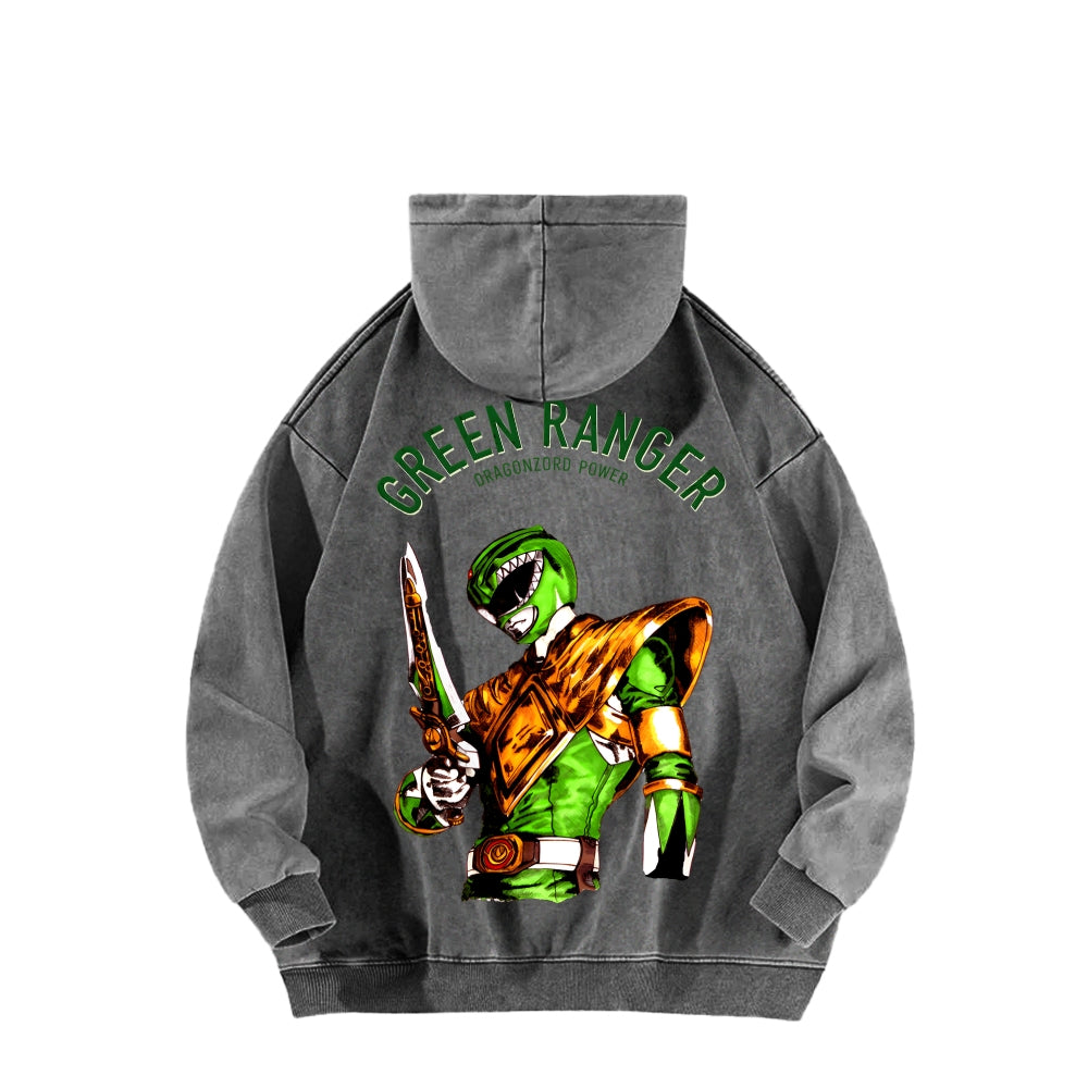 Power Rangers Unisex Washed Hoodie 2601018026