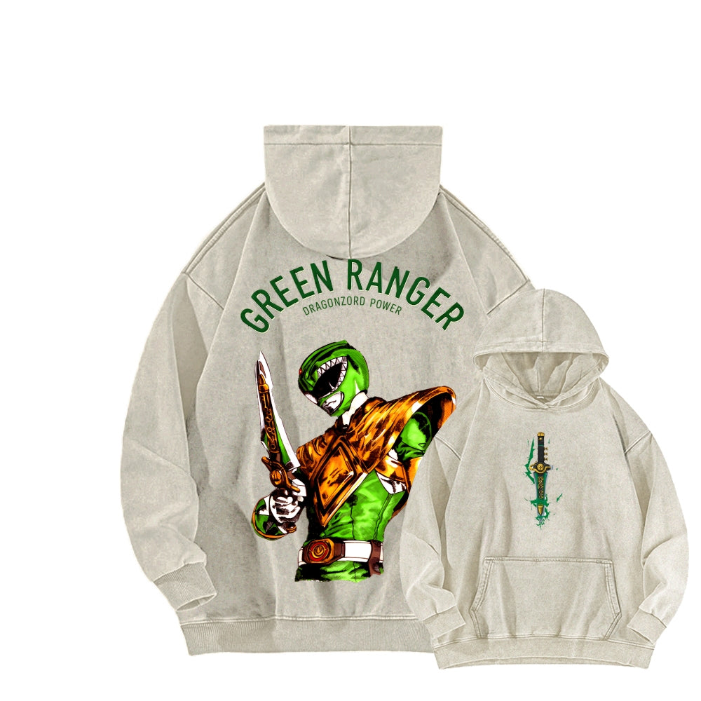Power Rangers Unisex Washed Hoodie 2601018026