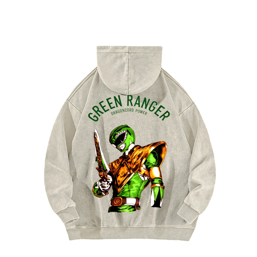 Power Rangers Unisex Washed Hoodie 2601018026