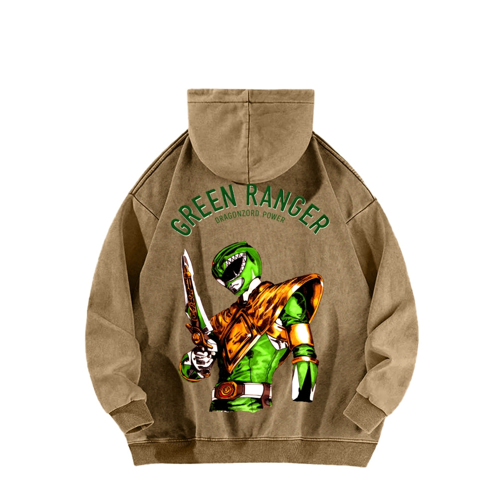 Power Rangers Unisex Washed Hoodie 2601018026