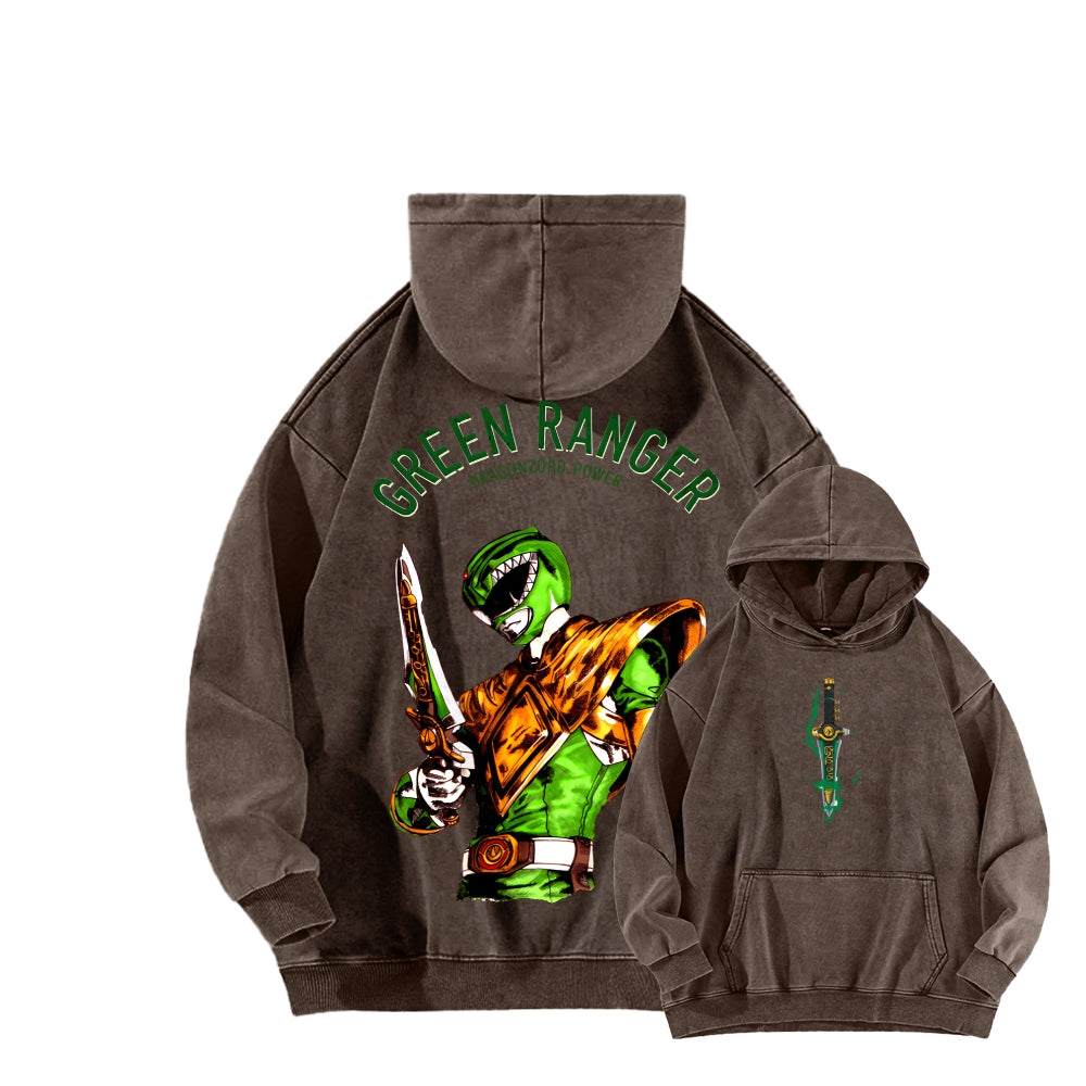 Power Rangers Unisex Washed Hoodie 2601018026