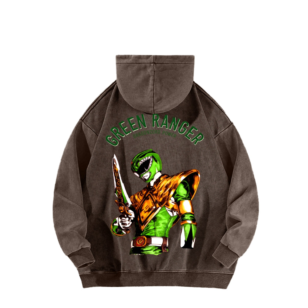 Power Rangers Unisex Washed Hoodie 2601018026