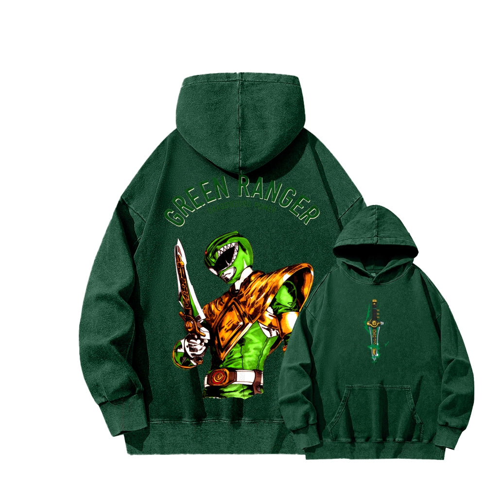 Power Rangers Unisex Washed Hoodie 2601018026