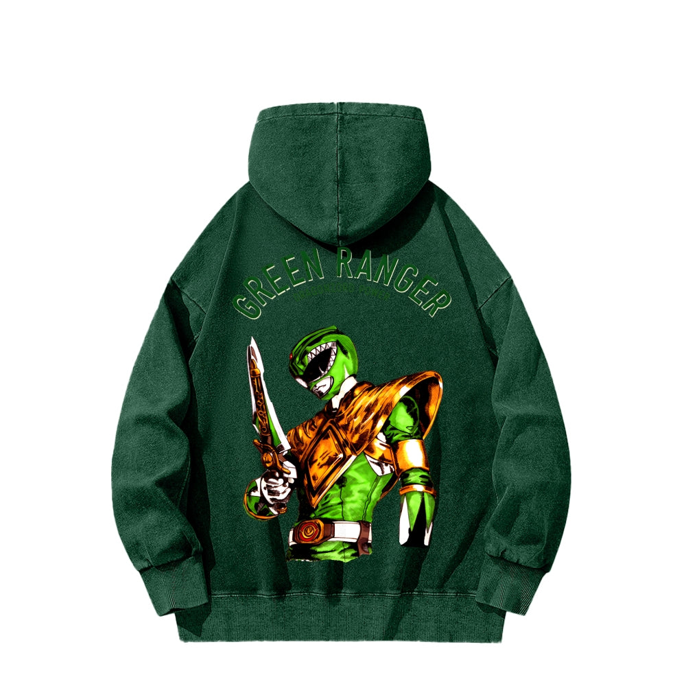 Power Rangers Unisex Washed Hoodie 2601018026