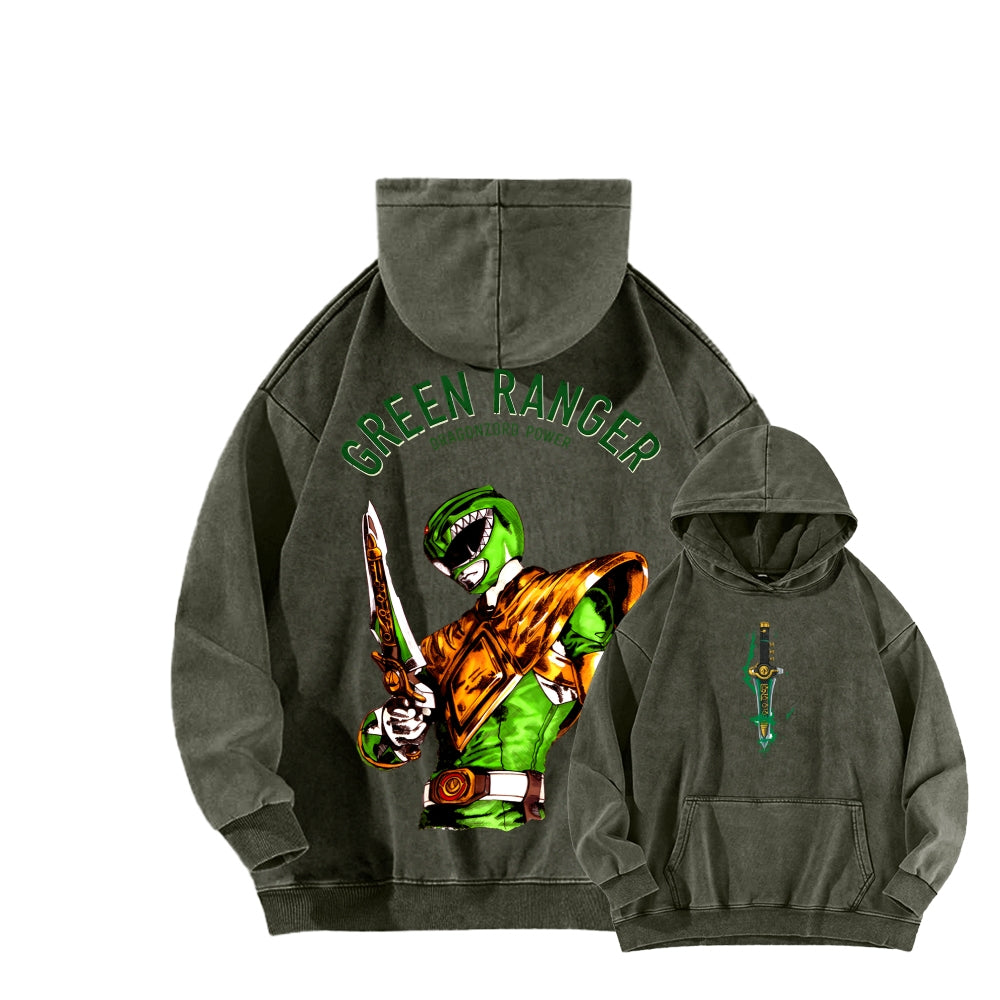 Power Rangers Unisex Washed Hoodie 2601018026