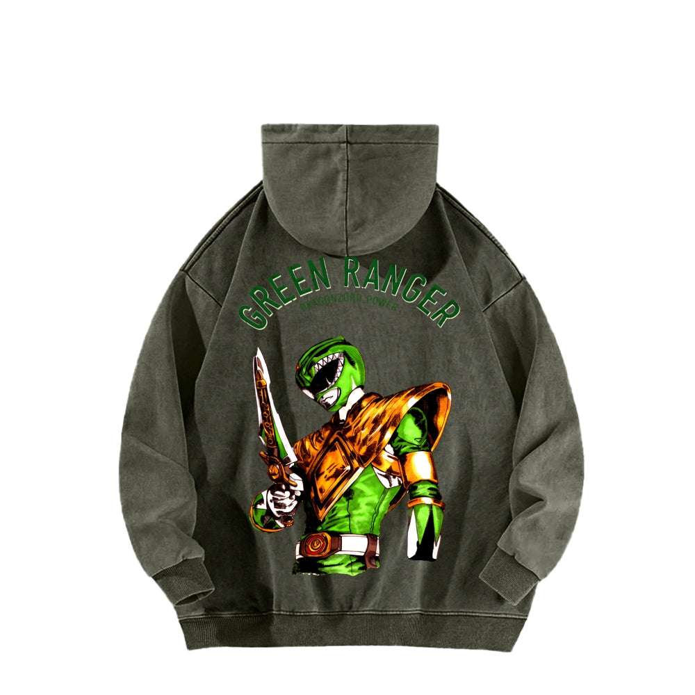 Power Rangers Unisex Washed Hoodie 2601018026
