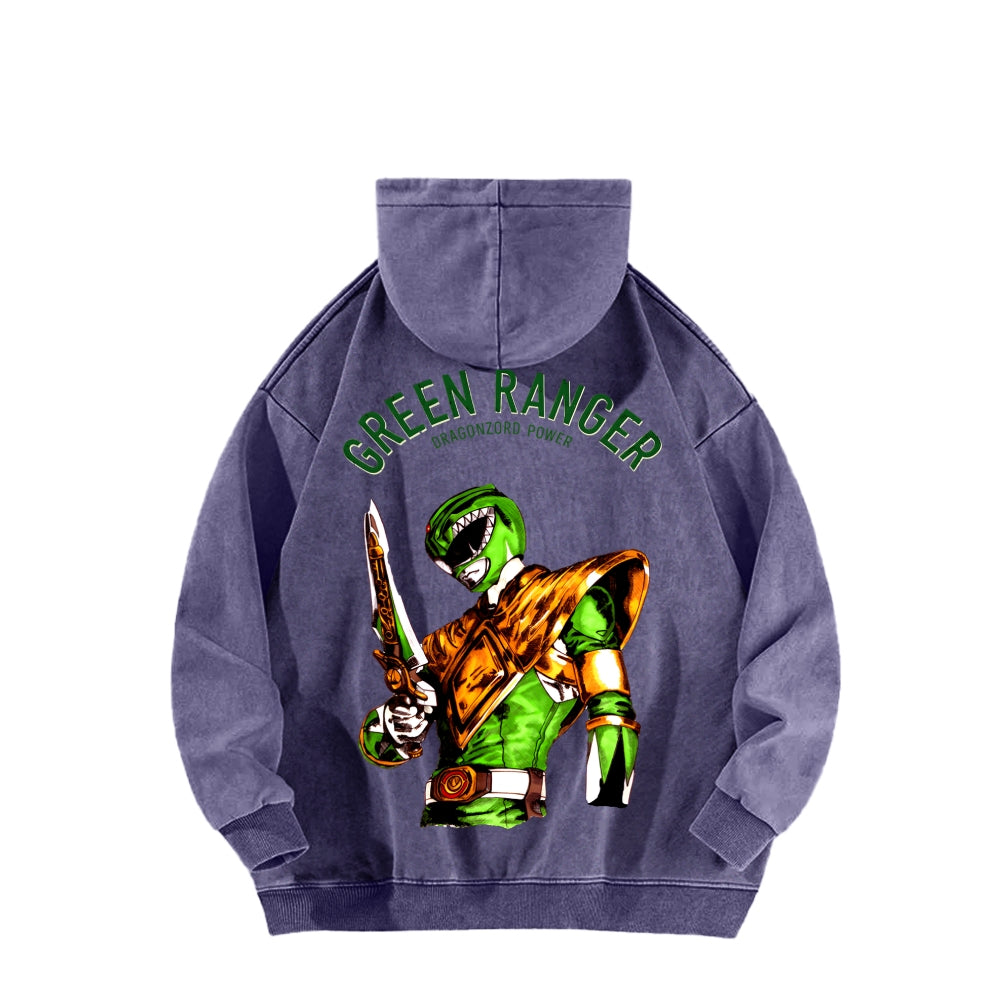 Power Rangers Unisex Washed Hoodie 2601018026