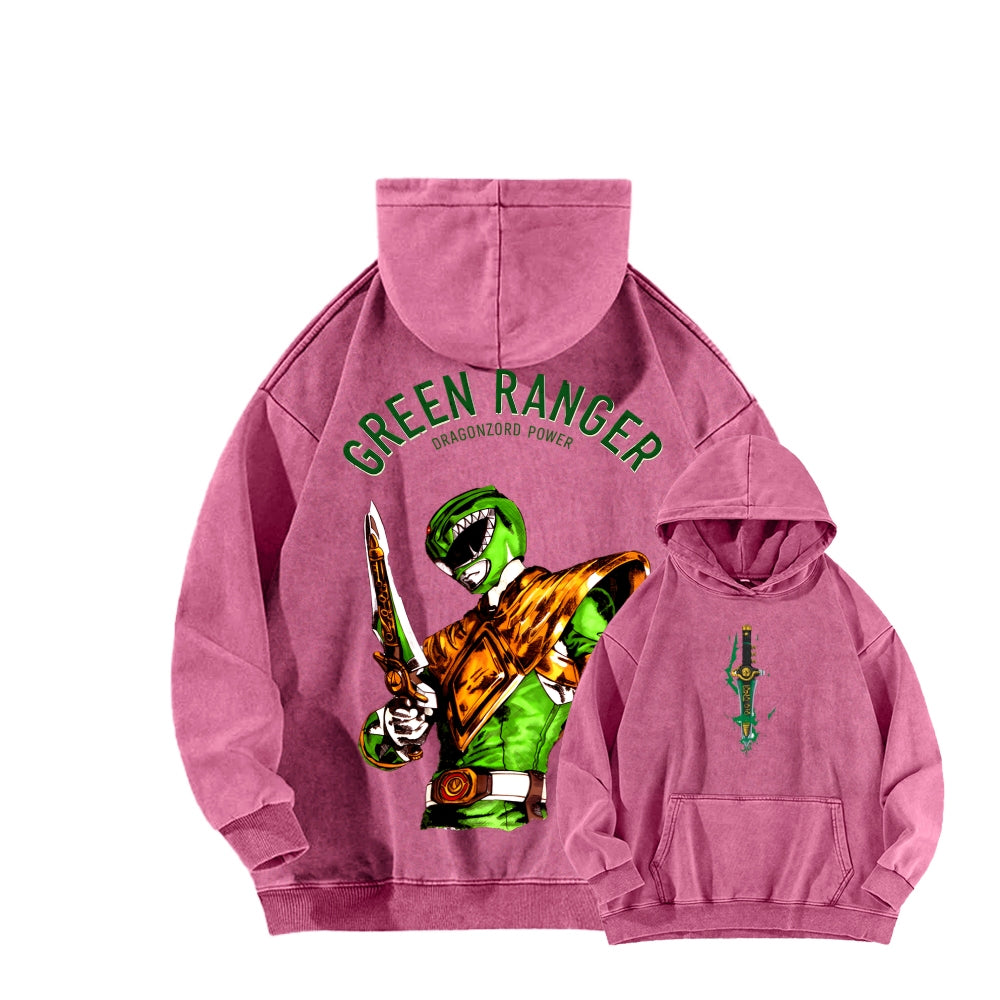 Power Rangers Unisex Washed Hoodie 2601018026
