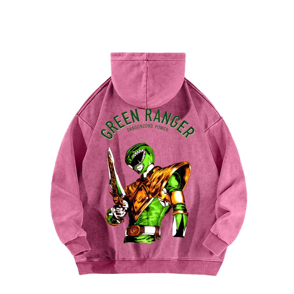 Power Rangers Unisex Washed Hoodie 2601018026