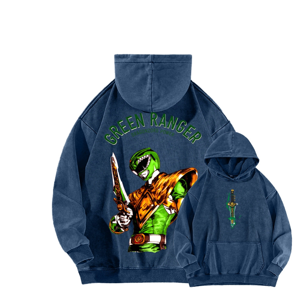 Power Rangers Unisex Washed Hoodie 2601018026
